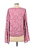 Leith 100% Polyester Pink Long Sleeve Blouse Size S - photo 2
