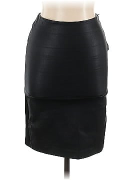 Brogden Faux Leather Skirt (view 1)