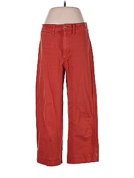 Madewell Slim Emmett Wide-Leg Crop Pants (view 1)