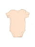 Carter's 100% Cotton Solid Tan Short Sleeve Onesie 9-12 MO / 12 MO - photo 2