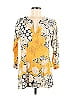 Unbranded 100% Cotton Yellow Long Sleeve Blouse Size M - photo 1