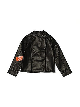 Wonder Nation Faux Leather Jacket (view 2)