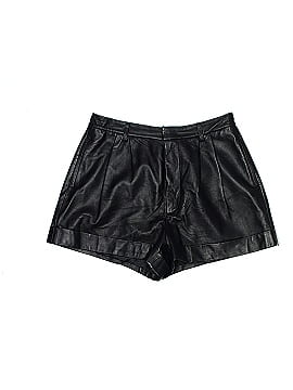 Alice + Olivia Leather Shorts (view 1)