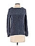 INC International Concepts Marled Tweed Blue Sweatshirt Size XS - photo 1