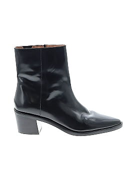 Madewell The Darcy Ankle Boot in Shiny Leather (view 1)
