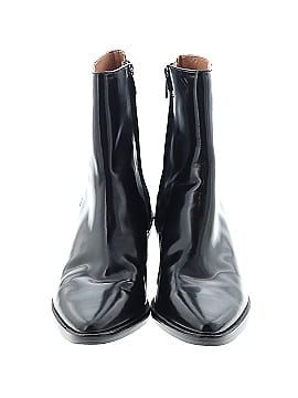 Madewell The Darcy Ankle Boot in Shiny Leather (view 2)