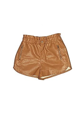 Gilli Faux Leather Shorts (view 1)