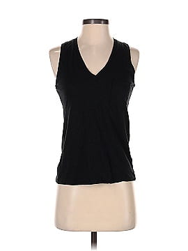 Madewell Whisper Cotton V-Neck Pocket Tank (view 1)