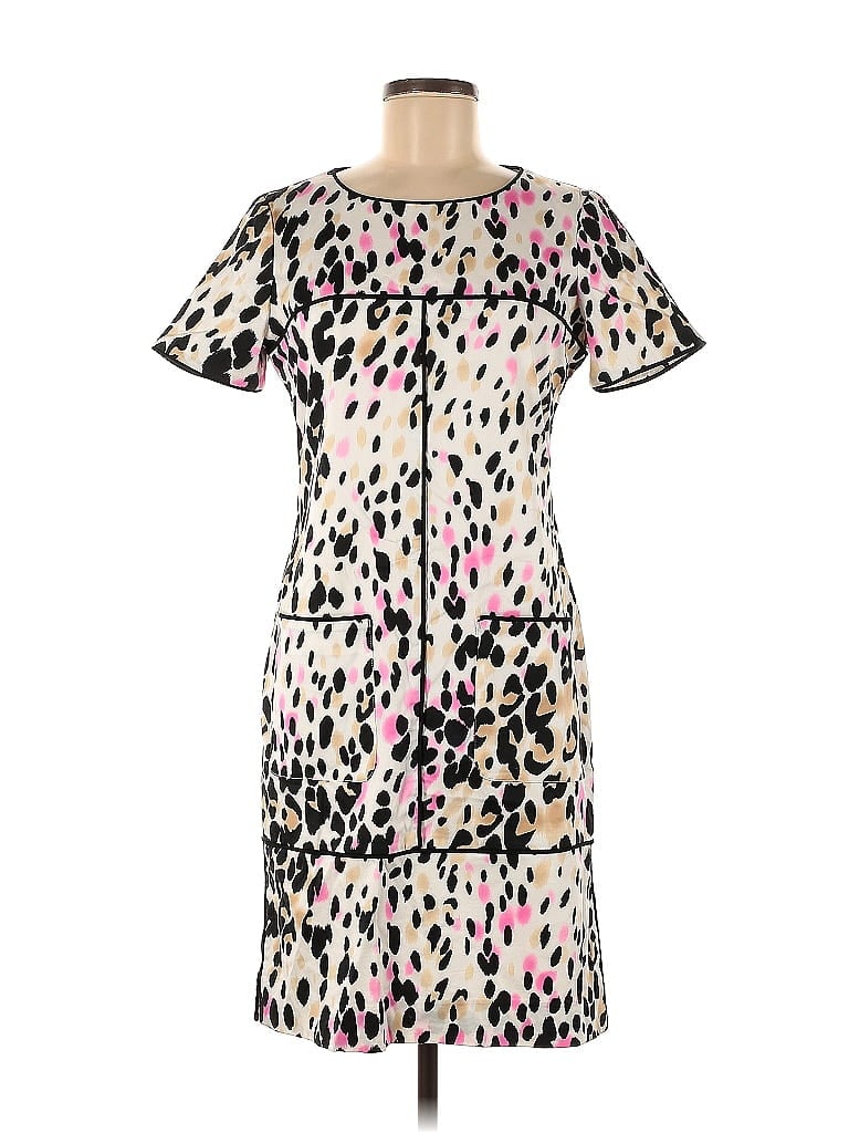 Carlisle Animal Print Pink Casual Dress Size 6 - photo 1