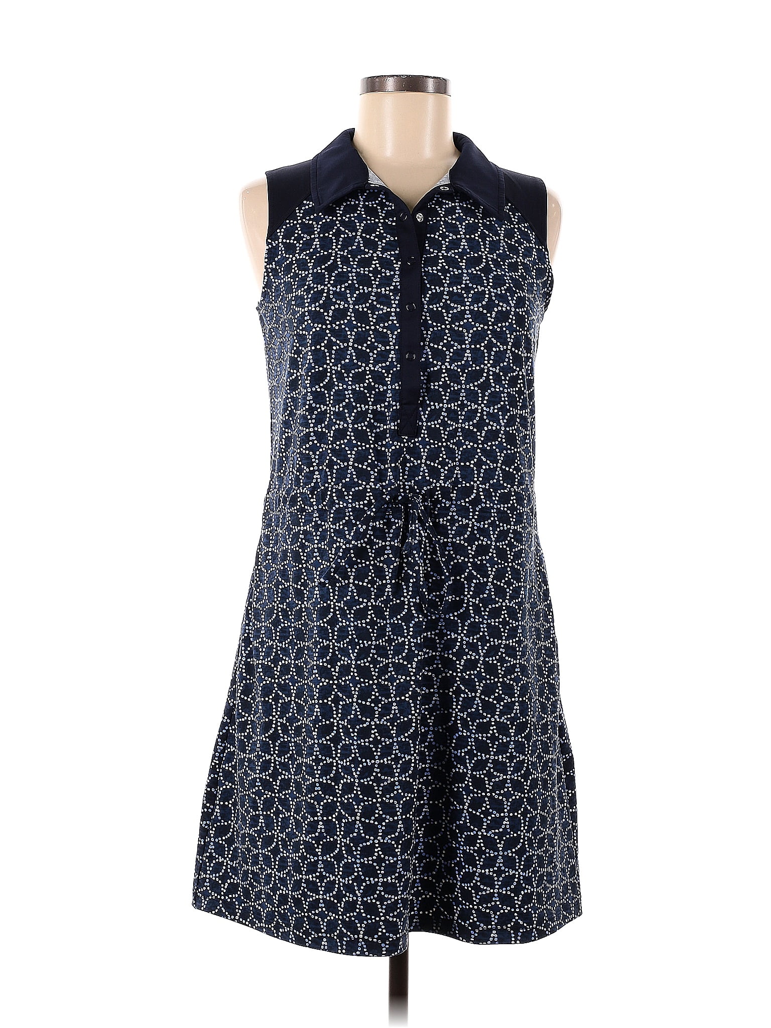 short sleeve cotton maxi dress Loose Navy V Neck Wrinkled Button Dresses 30 Shoes (And Colors) Color:Same as Picture puff dress