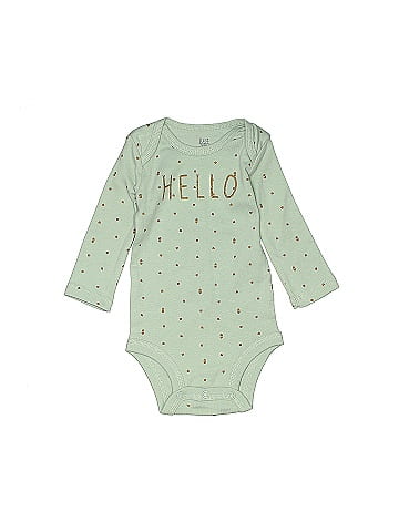 Just One You Long Sleeve Onesie (view 1)