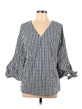 Universal Standard for J.Crew Long Sleeve Blouse (view 1)