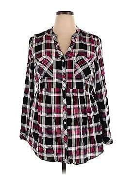 Torrid Long Sleeve Button-Down Shirt (view 1)