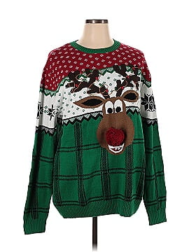 Ugly Christmas Sweater Pullover Sweater (view 1)