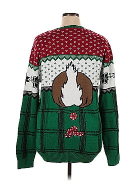 Ugly Christmas Sweater Pullover Sweater (view 2)