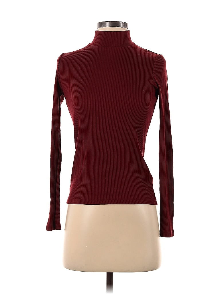 Uniqlo Burgundy Turtleneck Sweater Size S - photo 1