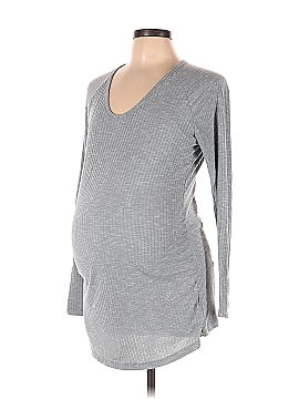 Great Expectations Maternity Long Sleeve Blouse (view 1)