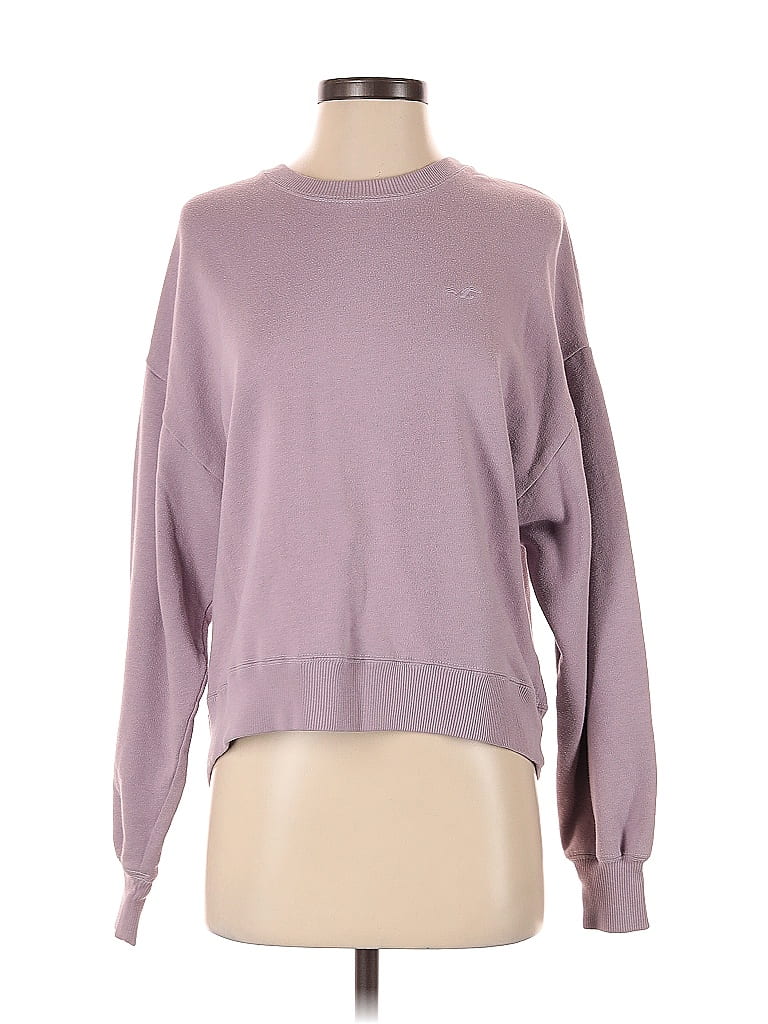 Hollister Purple Sweatshirt Size S - photo 1