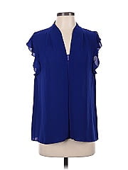 Elie Tahari Sleeveless Silk Top