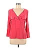 Gerard Darel Red 3/4 Sleeve Blouse Size XS (1) - photo 1
