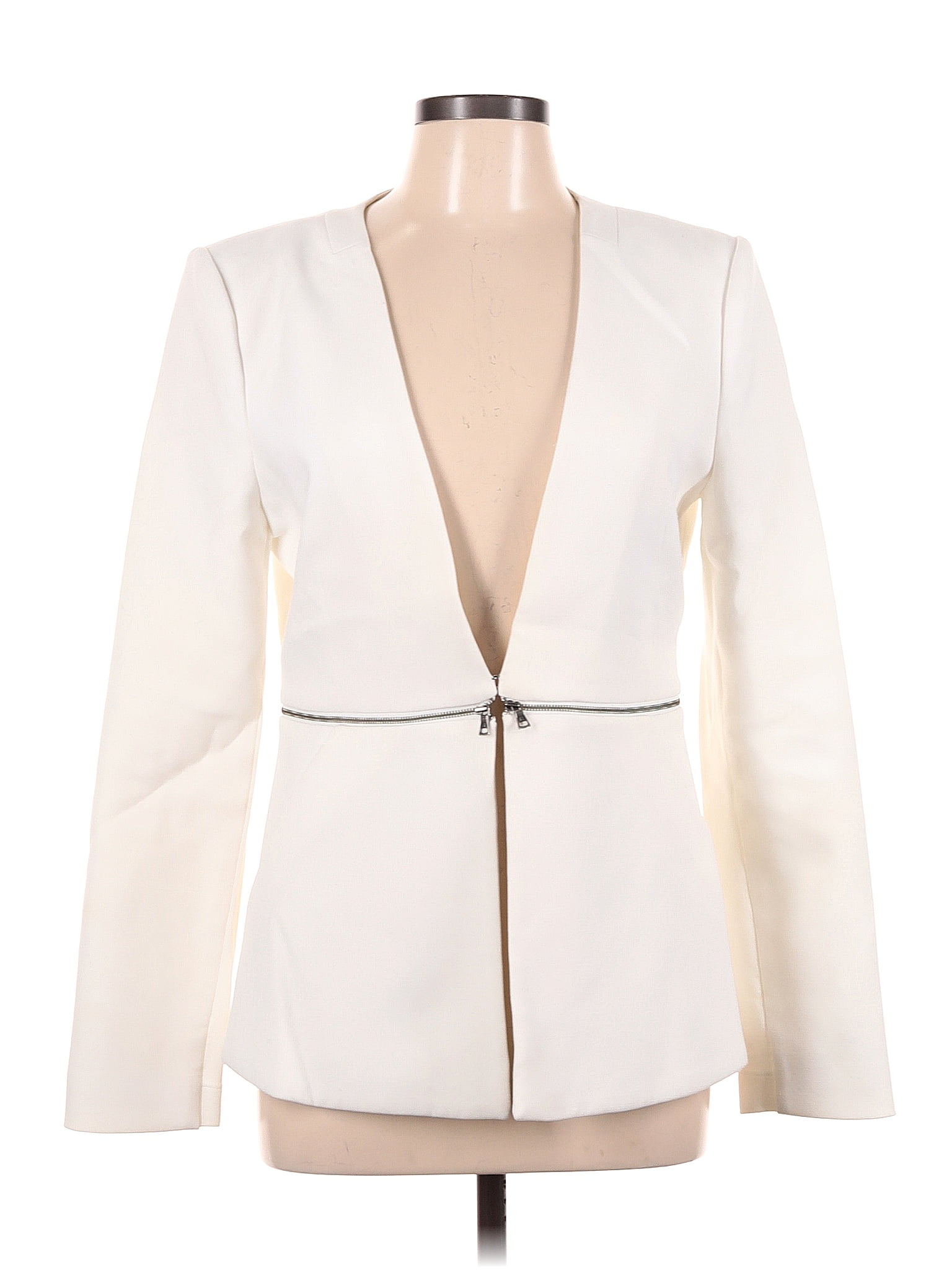 BCBGMAXAZRIA Ivory Jacket Size M 81 off ThredUp