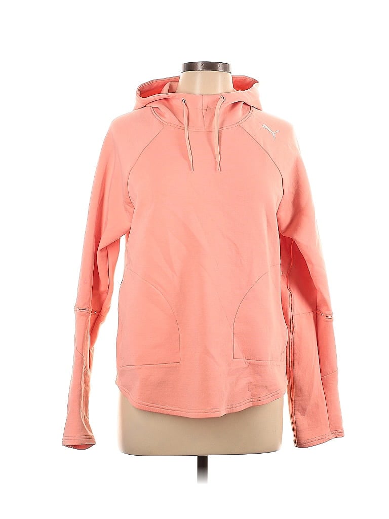 Puma Pink Pullover Hoodie Size L - photo 1