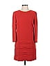 Hanii Y 100% Polyester Solid Red Orange Cocktail Dress Size EU (IT) 38 / US 2 - photo 1