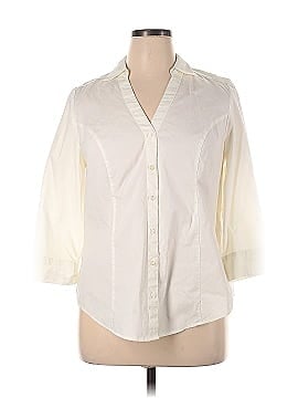 Lane Bryant Long Sleeve Button-Down Shirt (view 1)