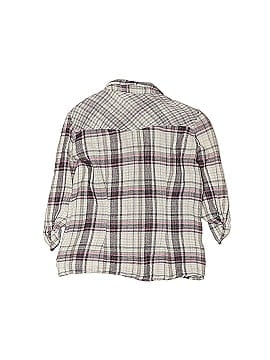Be Cool 3/4 Sleeve Button-Down Shirt (view 2)