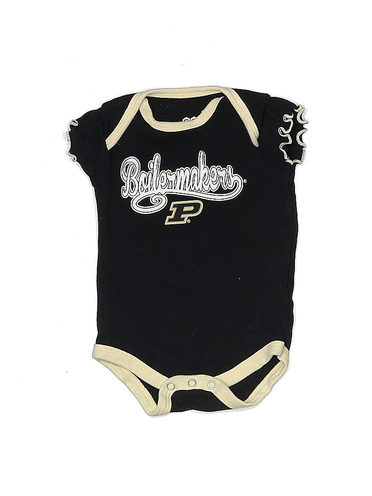 GEN 2 100% Cotton Black Short Sleeve Onesie Size 0-3 mo - photo 1
