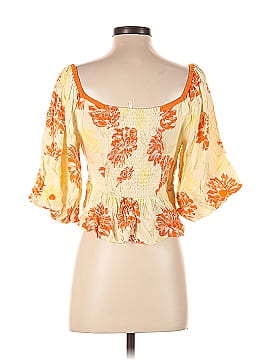 Free People Short Sleeve Blouse (view 2)