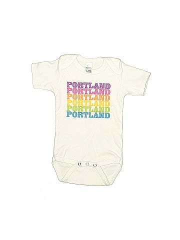 Laughing Giraffe Short Sleeve Onesie (view 1)