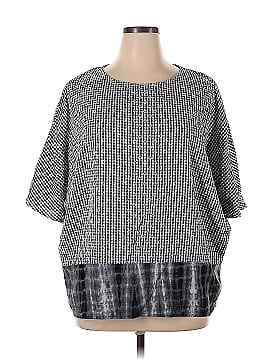 SIMPLE By Suzanne Betro Short Sleeve Blouse (view 1)