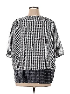 SIMPLE By Suzanne Betro Short Sleeve Blouse (view 2)
