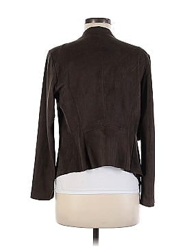 Zara Basic Faux Leather Jacket (view 2)