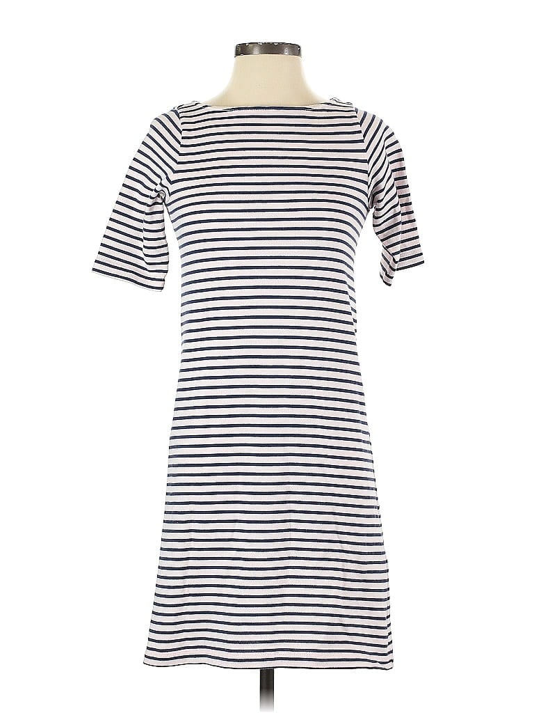 Pre-owned Fossil Casual Dress In White