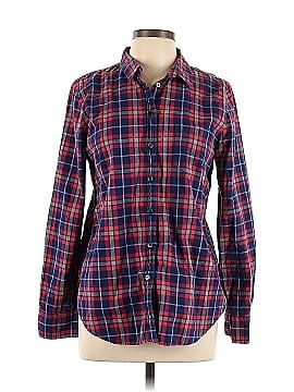 J.Crew Factory Store Long Sleeve Button-Down Shirt (view 1)