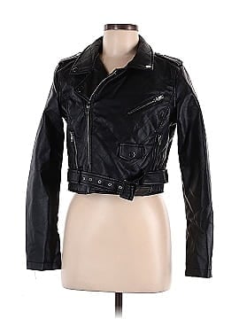 Stoosh Faux Leather Jacket (view 1)