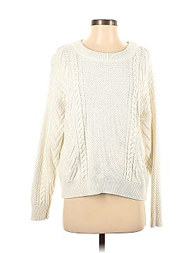 Cable Stitch Pullover Sweater (view 1)