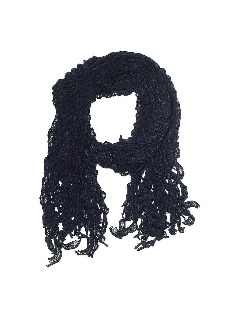 Pre-owned Assorted Brands Scarf In Black