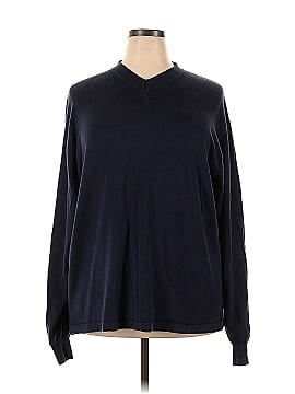 Neiman Marcus Silk Pullover Sweater (view 1)