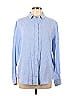 Everlane 100% Linen Blue Long Sleeve Button-Down Shirt Size 12 - photo 1