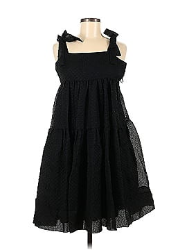 Boutique Moschino Shoulder Tie Tiered Dress (view 1)