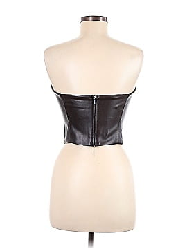 TEN By Babaton Faux Leather Top (view 2)