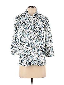 The Shirt by Rochelle Behrens 3/4 Sleeve Button-Down Shirt (view 1)