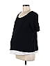 Gap - Maternity 100% Cotton Black Short Sleeve T-Shirt Size M (Maternity) - photo 1
