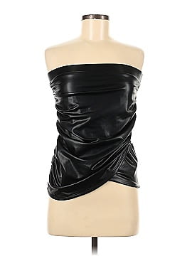 LA Made Faux Leather Skirt (view 1)
