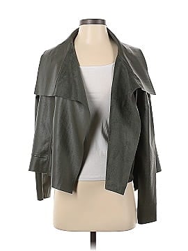 Planet By Lauren G Faux Leather Jacket (view 1)
