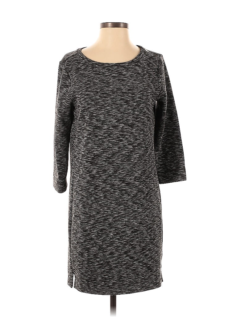 Pre-owned Ann Taylor Loft Outlet Casual Dress In Gray