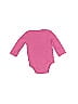 Baby Gap 100% Cotton Pink Long Sleeve Onesie Size 18-24 mo - photo 2